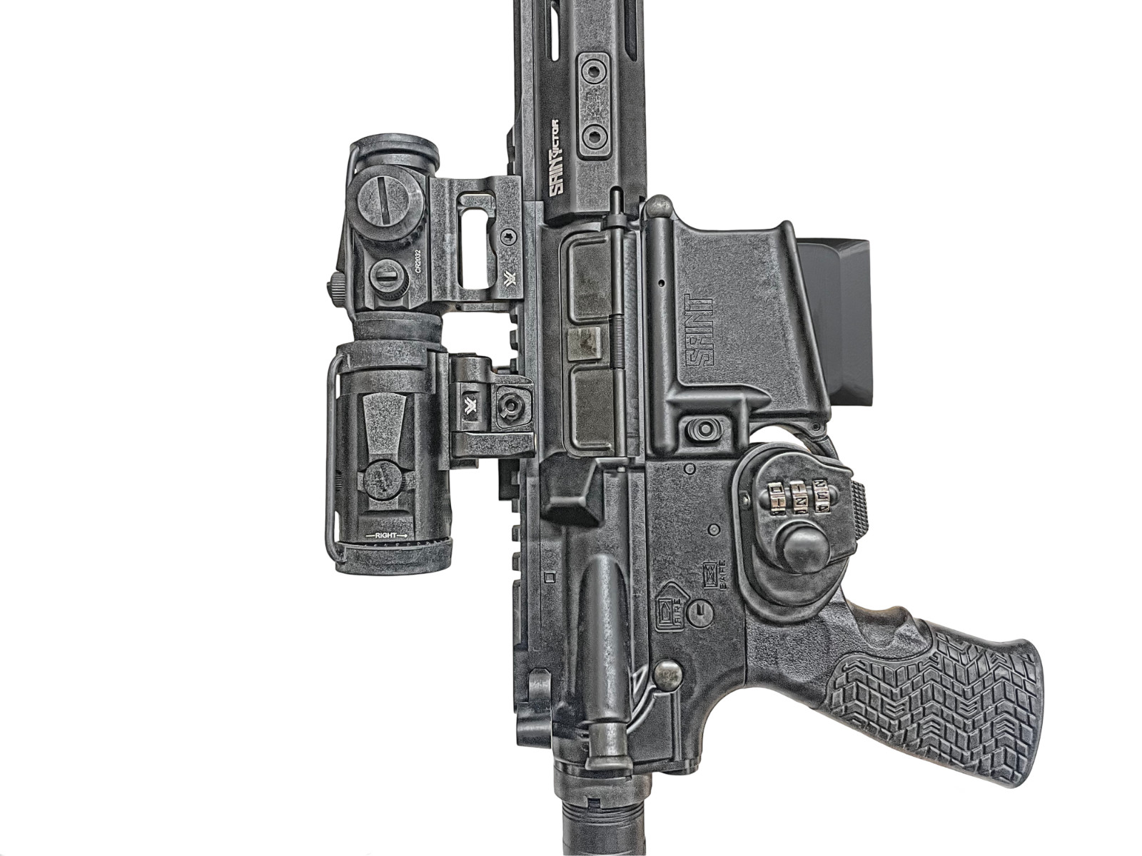Rifle Wall Mount, Locking, Hidden screws