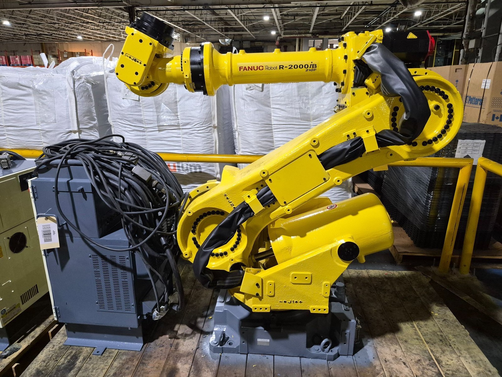 FANUC R-2000iB/210F Complete w/ R-30iB Controls USED