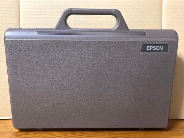 Vintage Epson HC-20 with case. From Japan.