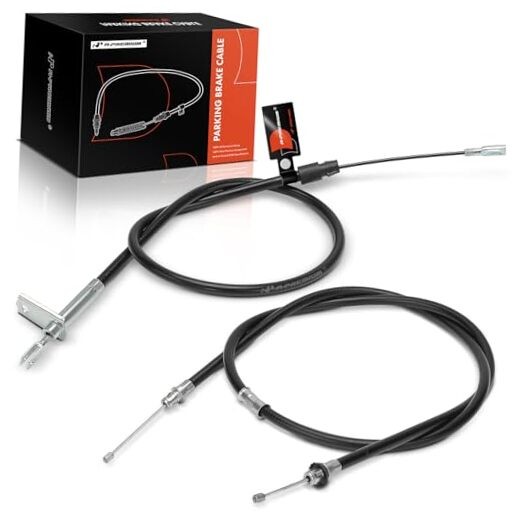 Rear Driver & Passenger Side Parking Brake Cable Assembly Rear Left and Right