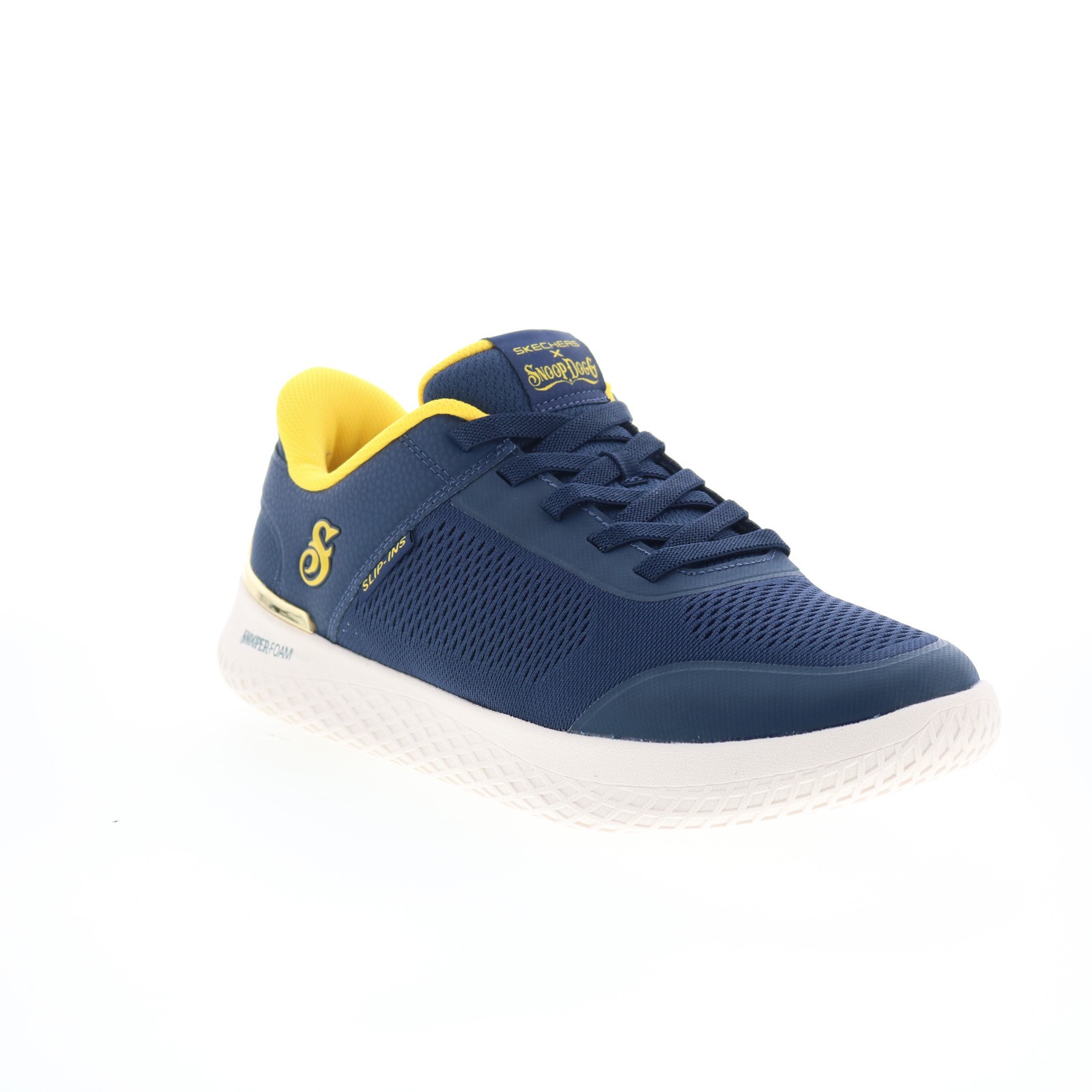 Skechers Snoop Dogg Snoop Vibez Good Feelin Mens Blue Sneakers Shoes