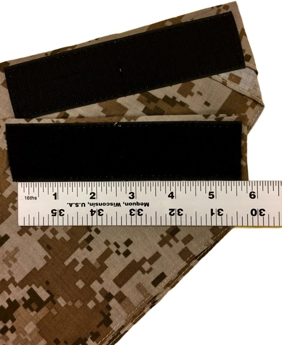 BROWN DIGITAL ACU DESERT CAMO Bandana Scarf Face SKULL Mask VELCRO®Brand CLOSE
