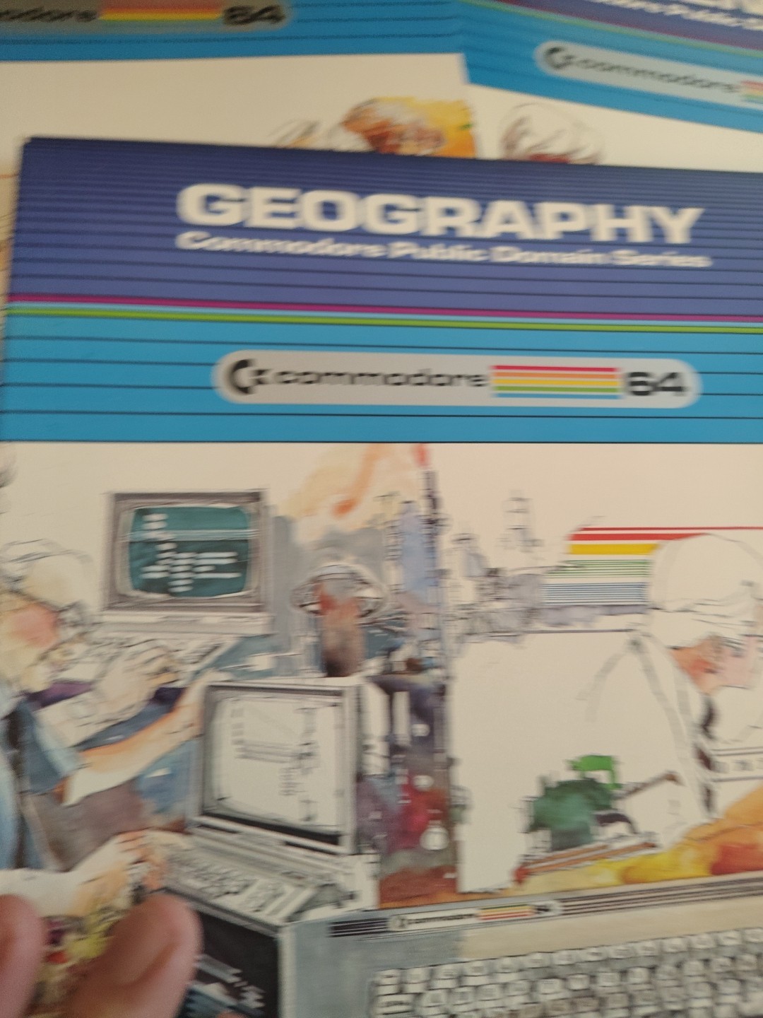 Commodore 64 Public Domain Series Math Viii Comp Science And Geography