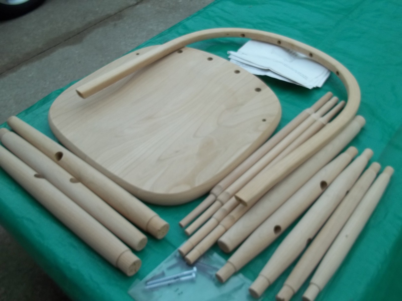 Hillcrest Hard Wood Chair 73W Kit. Made In USA...