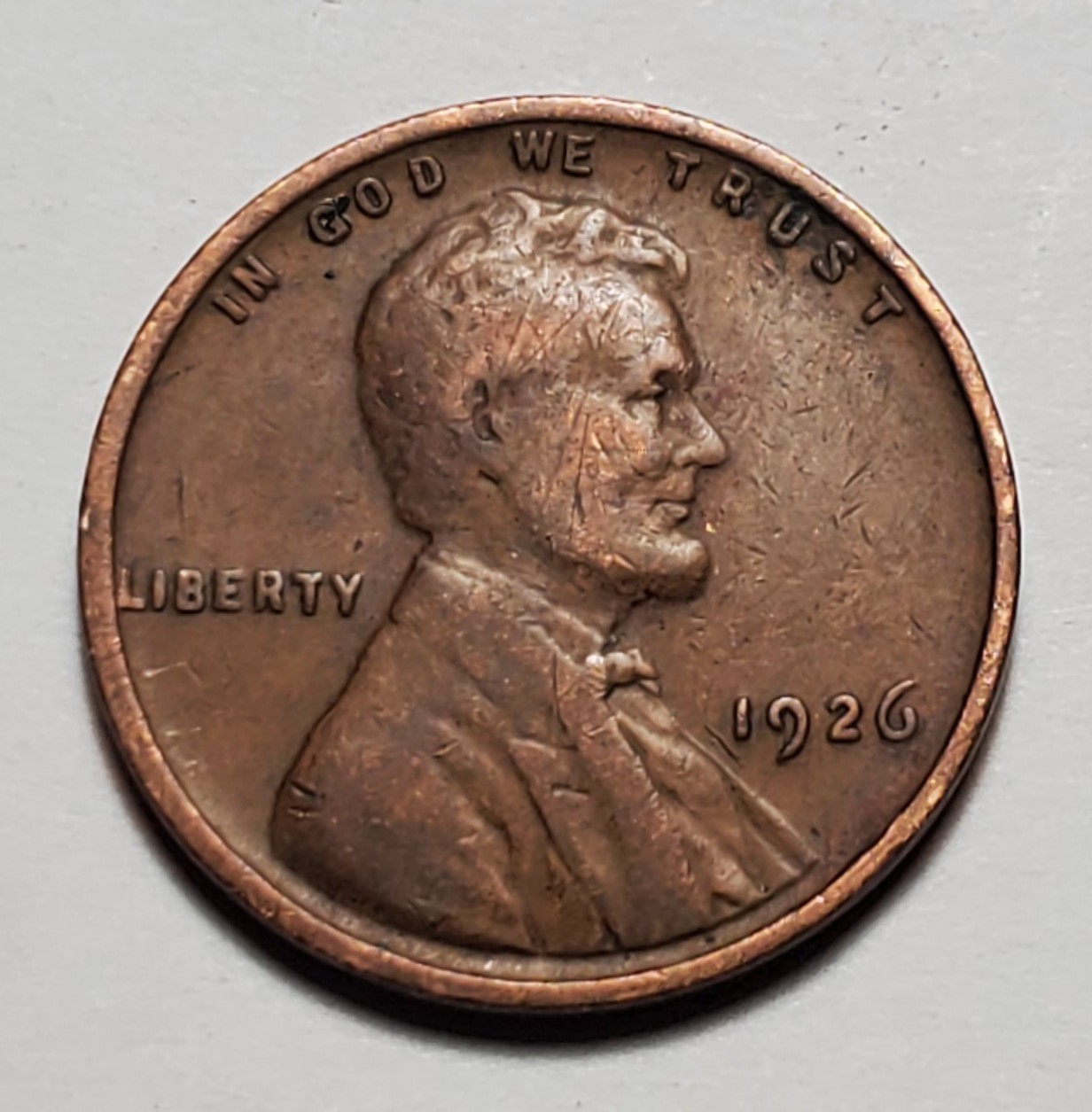 1926 P LINCOLN WHEAT PENNY #P1886