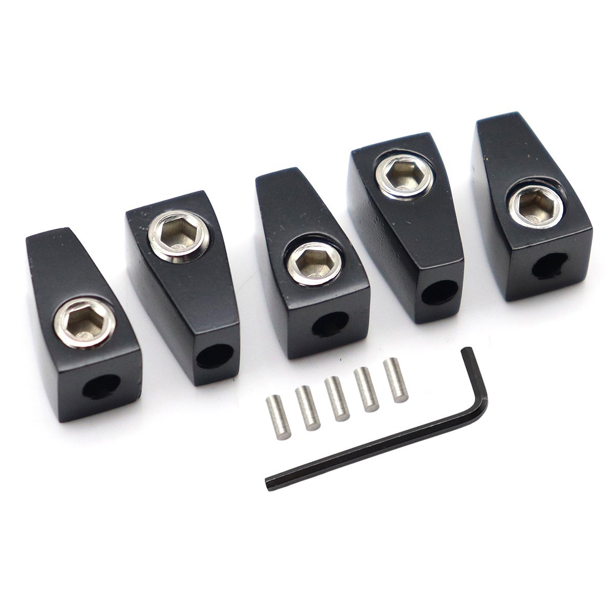 5 String Headless Bass Nuts Single String Nuts for 5 String Headless Bass Black