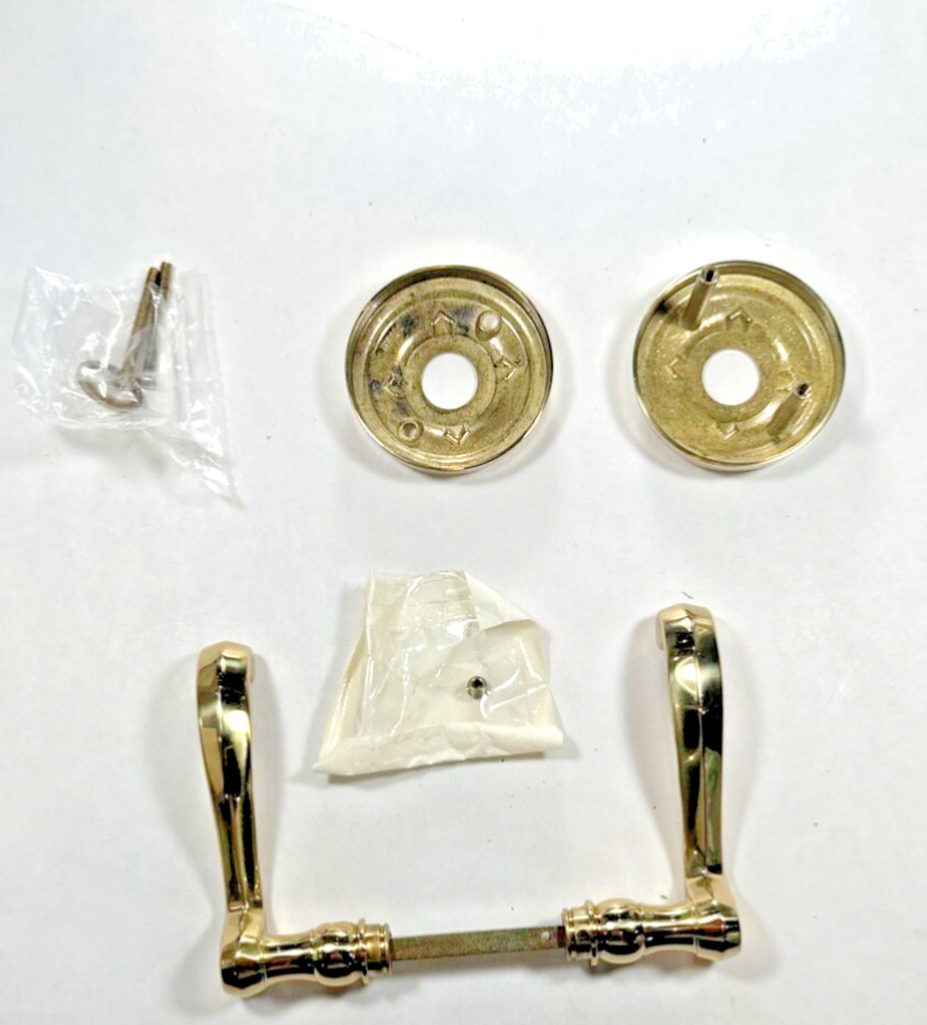 New Omnia Passage Lever Set 794/00.PA1 US3 Brass Locksmith Inventory