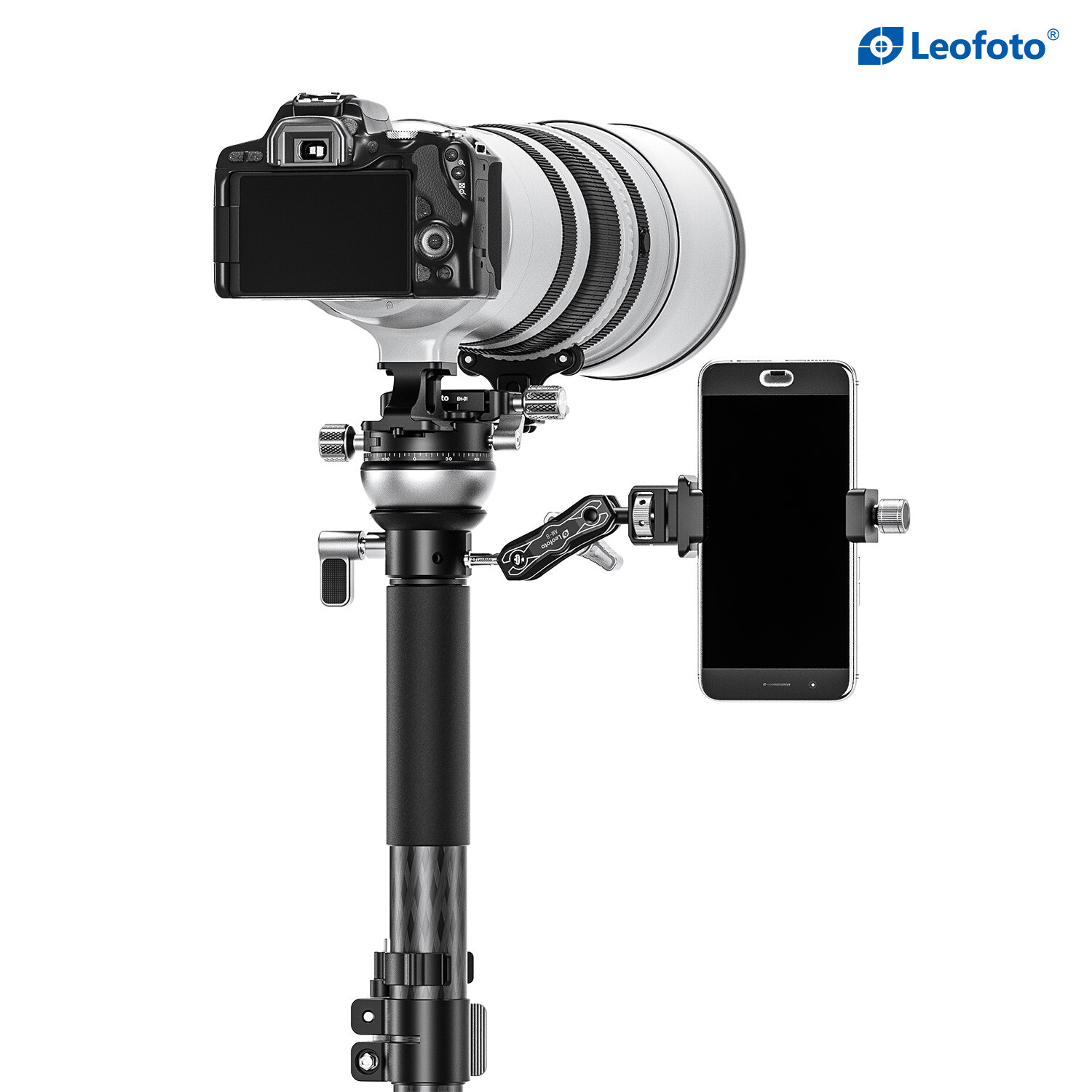 Leofoto MPC-366CL Carbon Fibre Multi-functional Monopod with Quick Positioning