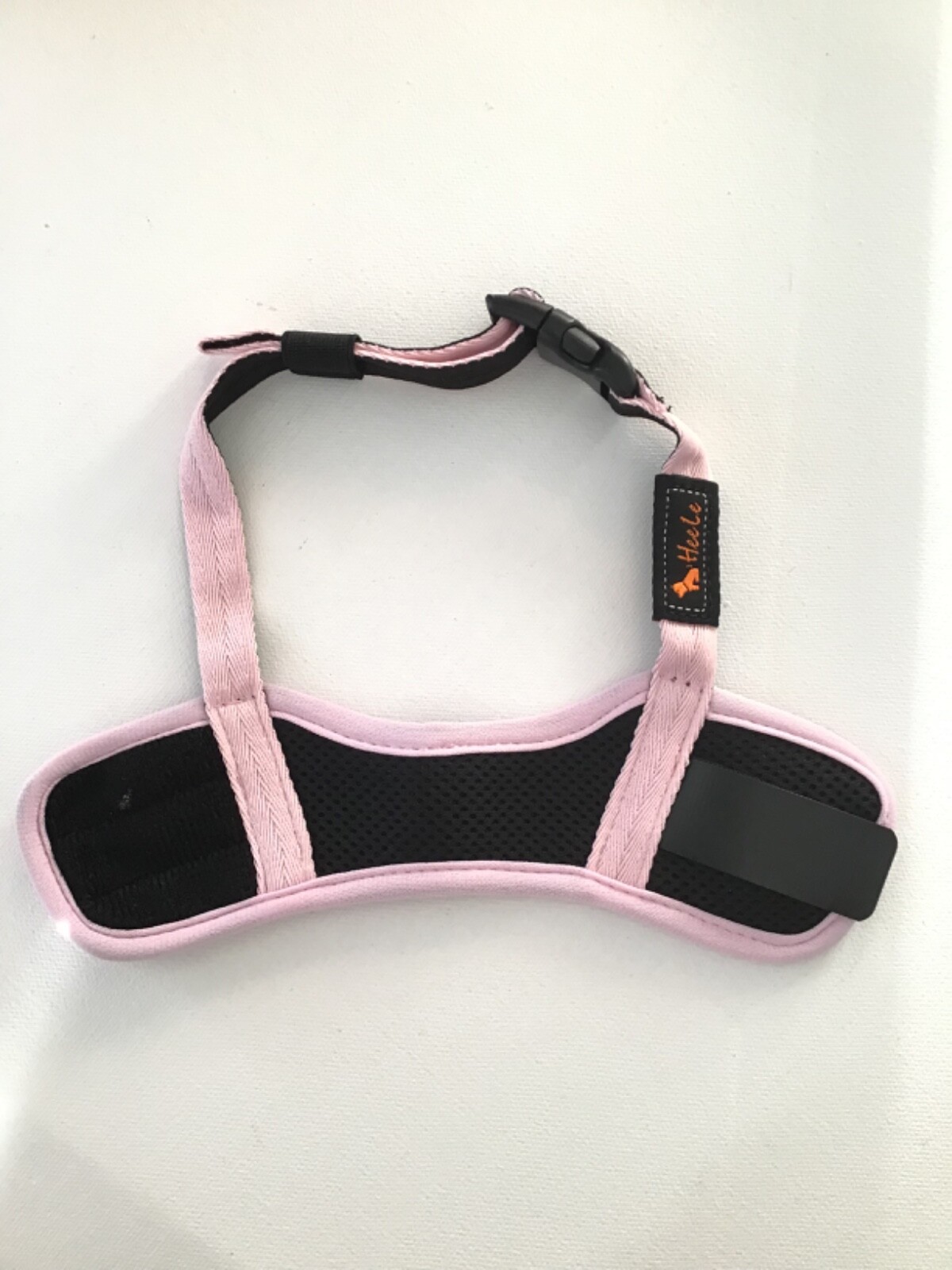 NEW Pink Adjustable Pet Dog Masks Small Muzzle Grooming Anti Stop Bark Bite