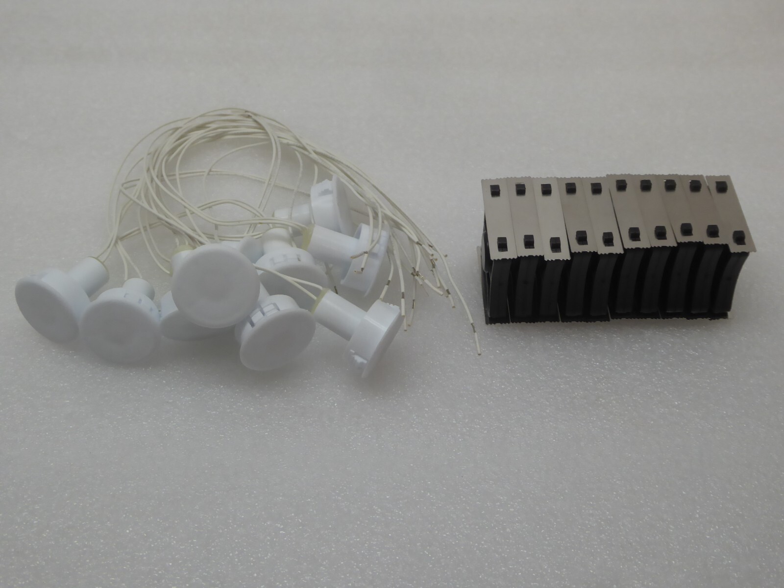 LOT OF 10 Nascom N78WSHK/ST SharkMagnet | 1" Recessed Door Contact