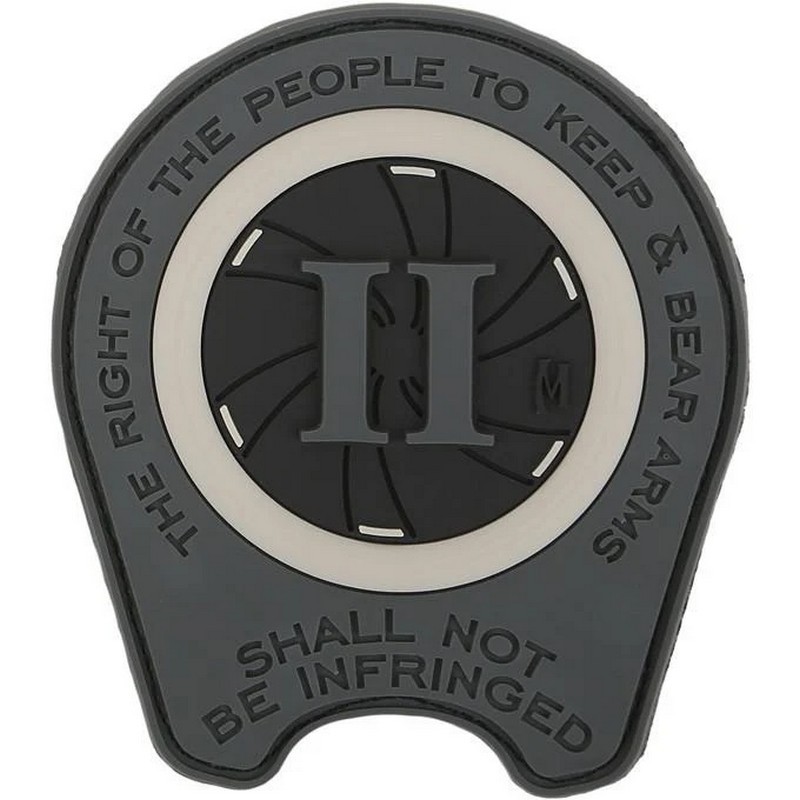 Right to Bear Arms 1911 Barrel Bushing Morale Patch - SWAT - 2.60" x 3.00"