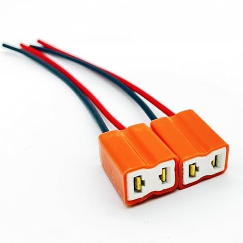 H7 Connector Female Ceramic Pigtail Plug for LED Pigtail Socket Wiring