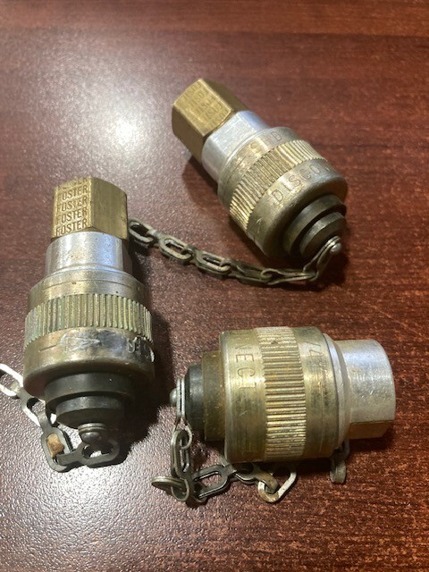 Foster SHD 1/4 Quick disconnect 3005 with chain stopper