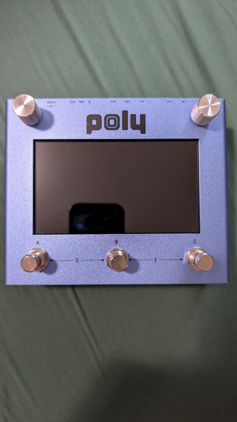 Poly Effects Beebo 4-in/Out Effects Processor  - Good Condition