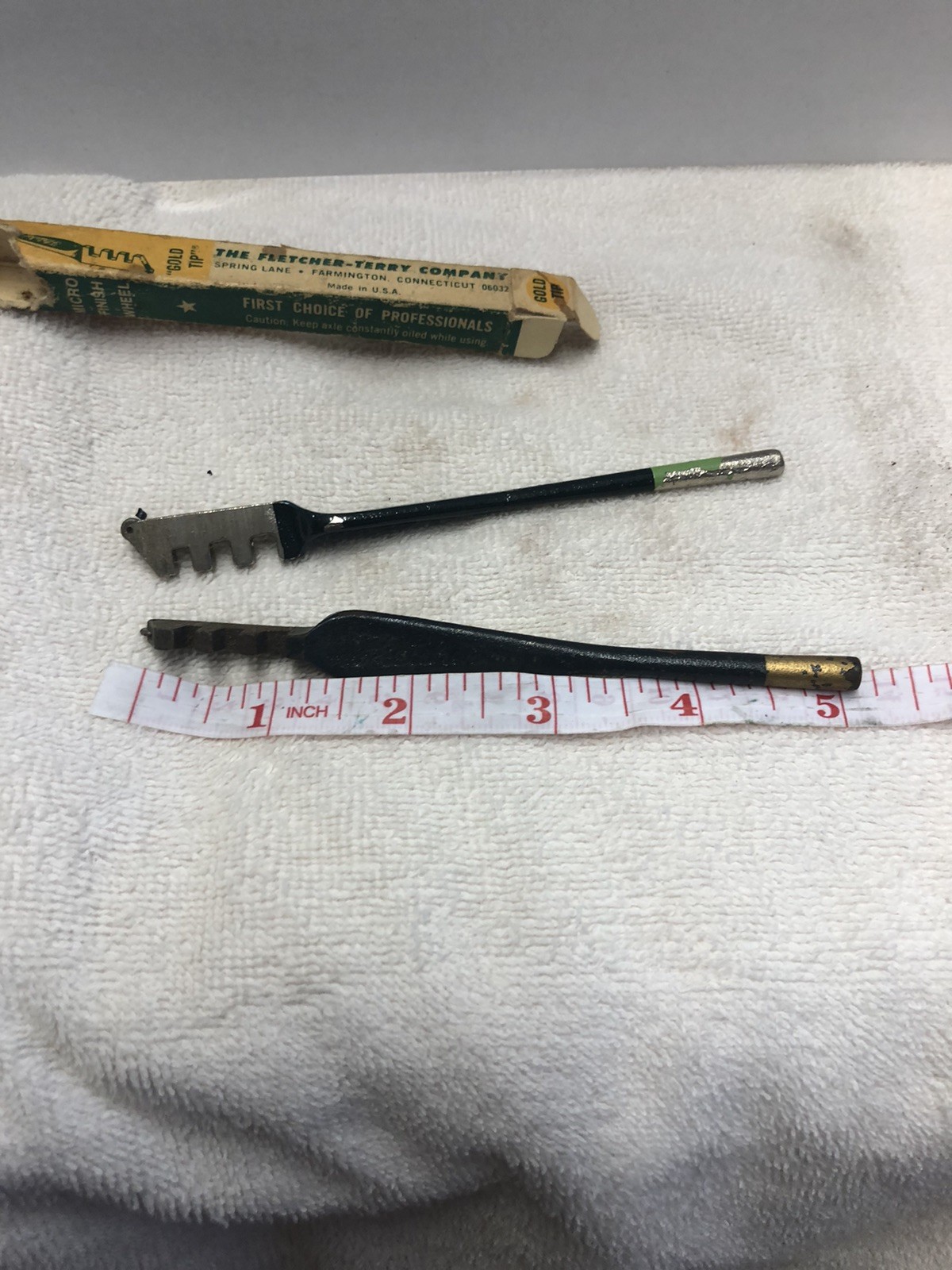 2 The Fletcher Terry Company1 Gold Tip Glass Cutter  the other notwith box
