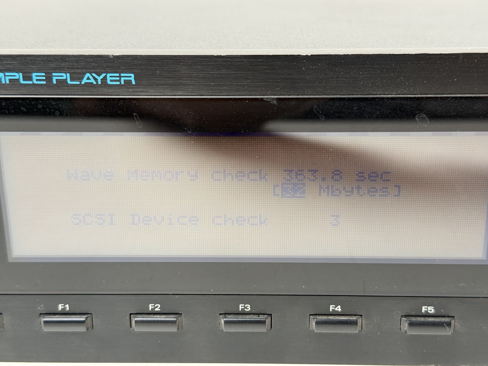 Untested Fully - Dim Display - Roland SP-700 Digital Sampler Playback Module
