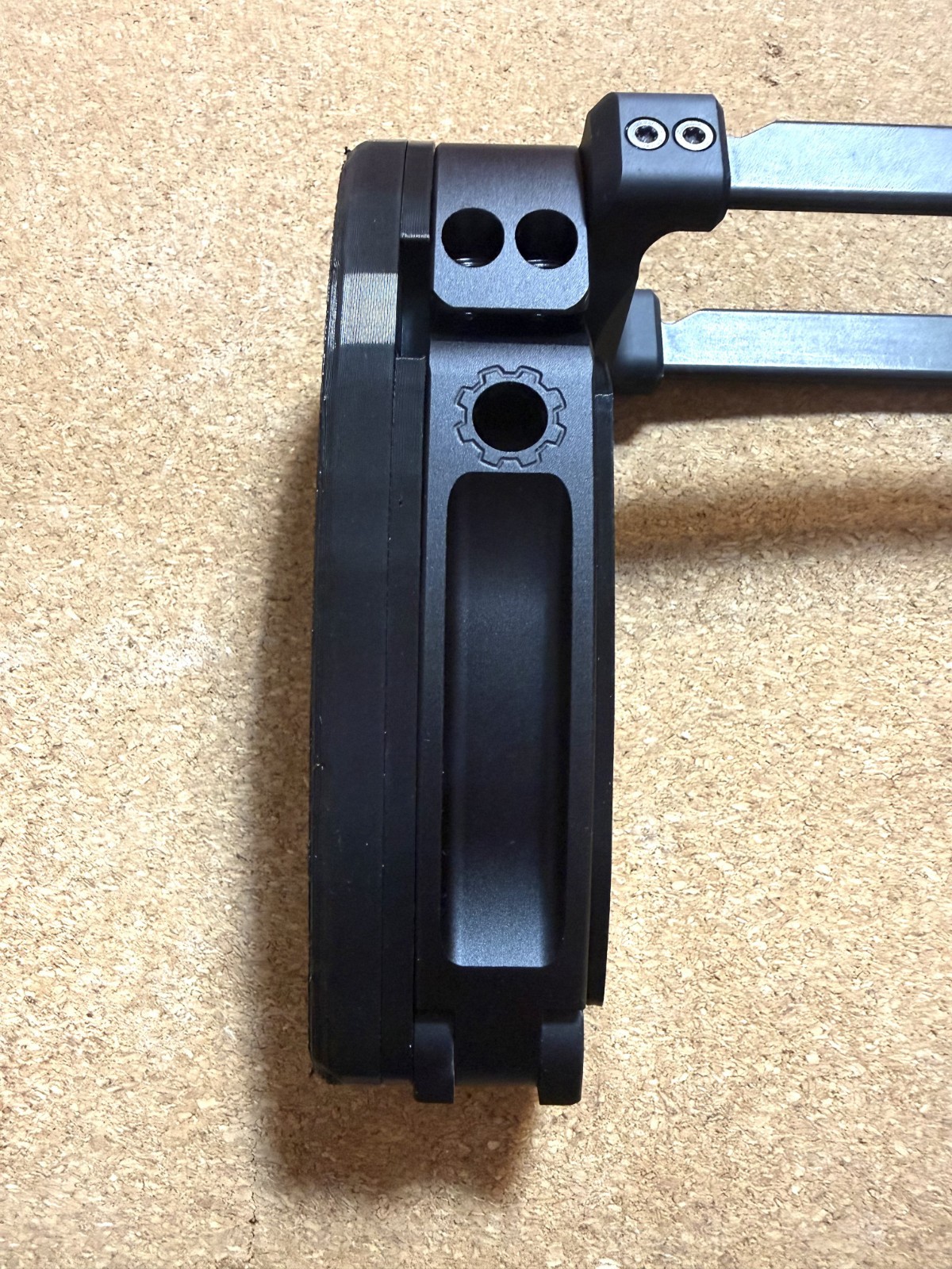 GearHead Tailhook Mod 1 COMPACT Soft Rubber Recoil Pad/Plug HoneyComb Texture