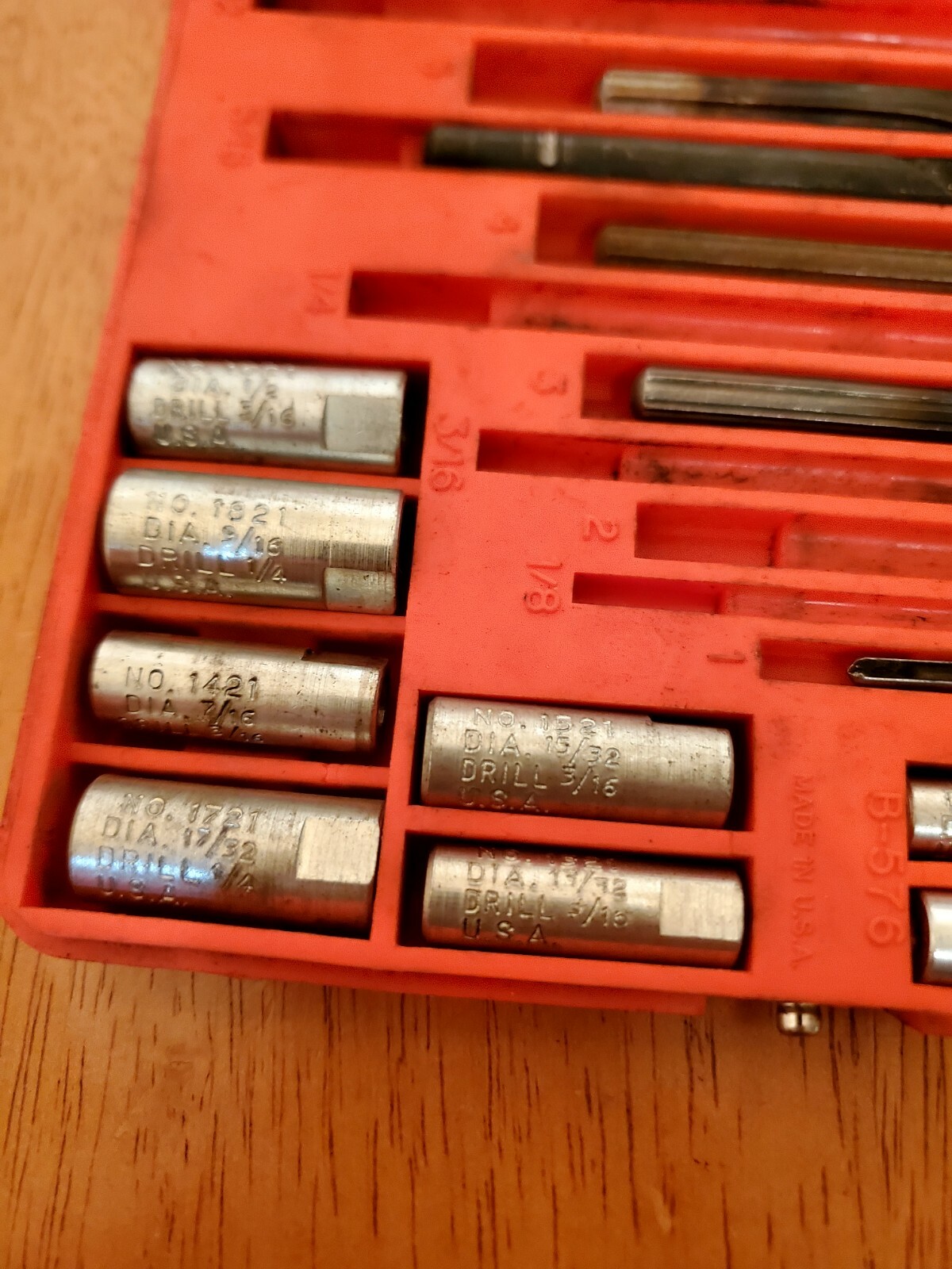 Blue Point Supreme Screw Extractors Set No.1020 Snap On Tools Inc Incomplete
