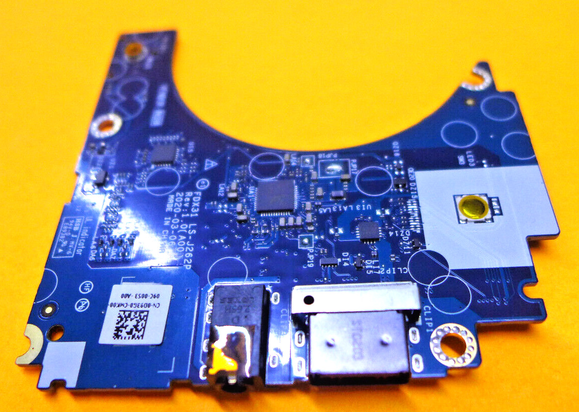 New Dell Latitude 7310 Laptop USB Audio Port Board D93G0