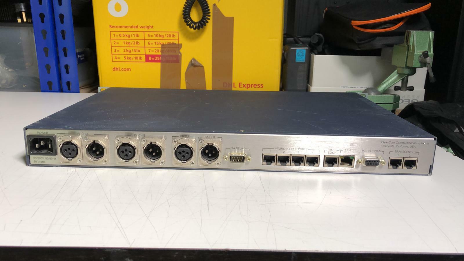 Clearcom freespeak 10 digital wireless mainframe for beltpacks