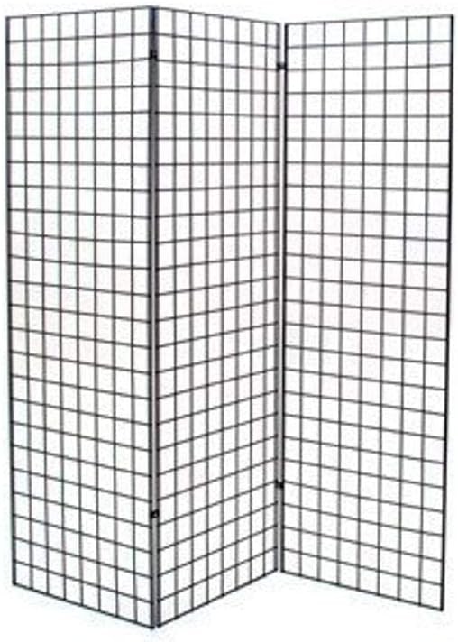 - Commercial Grade Gridwall Art Display Panels - Z Unit Includes Three 2' X 6'