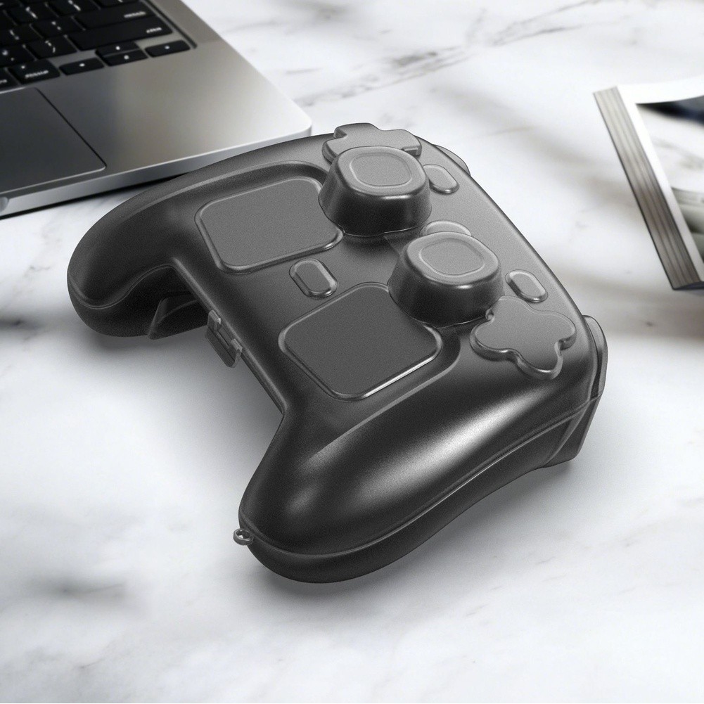 Black Hard Shell Case for Steam Controller for 2 - PC for material 17x13x6.8CM