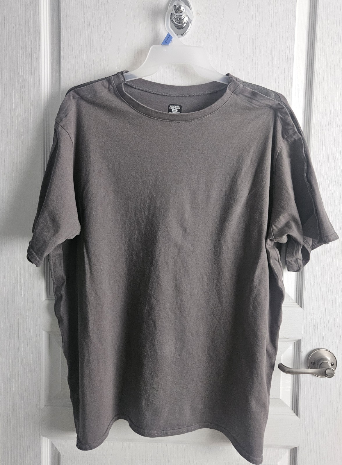 Post Surgery & Rehab Shirt 3X Unisex Full Tear Away Snap Sz XXXL Gray Men/Women
