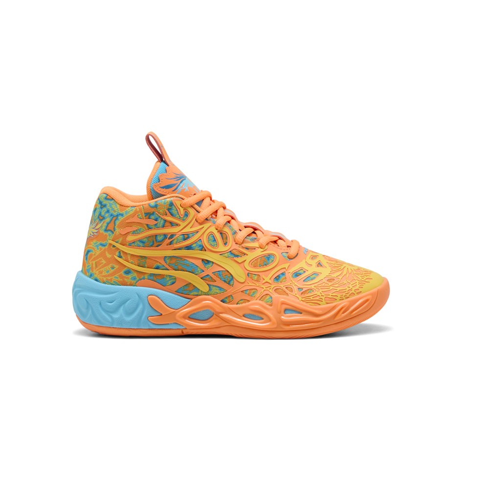 PUMA  X Lamelo Ball Mb.04 Graffiti Basketball  Youth Boys Blue Sneakers Athletic