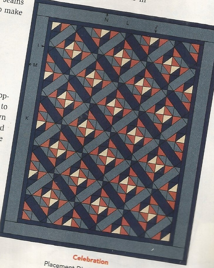 E0202 CELEBRATION QUILT PATTERN/INSTRUCTIONS