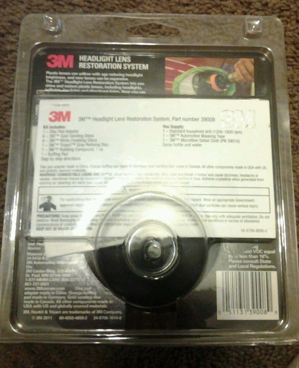 3M Headlight Lens Restoration System