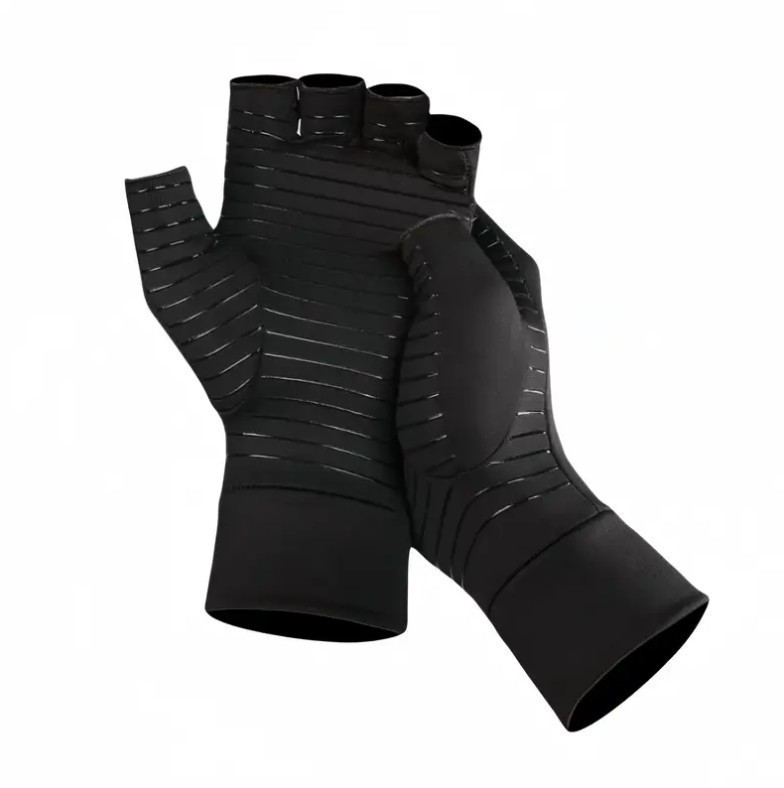 Copper Arthritis Compression Gloves Hand Support Pain Relief Joint Self Care US