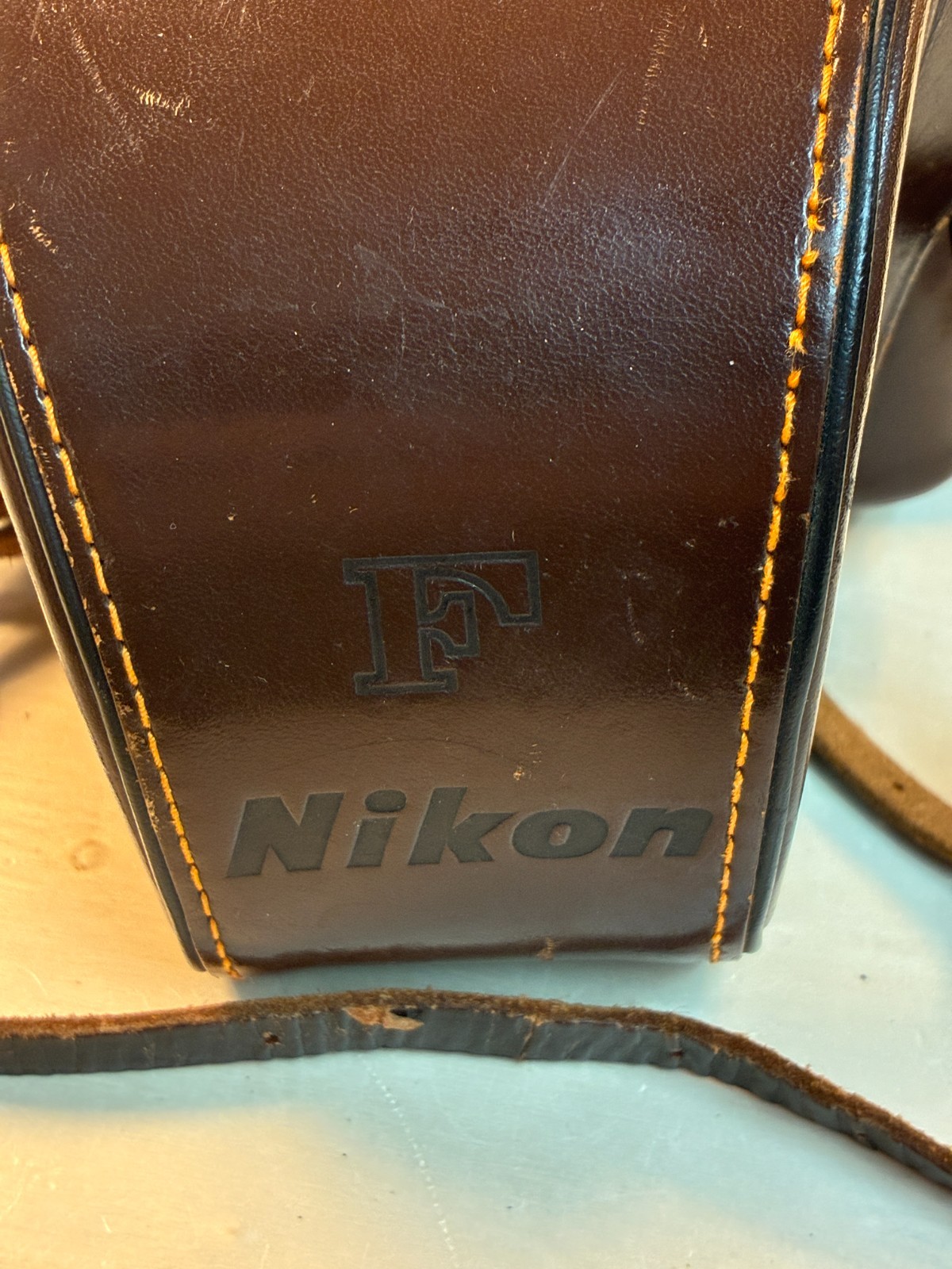 Nikon F Leather Case, Early Model, Nice Shape!