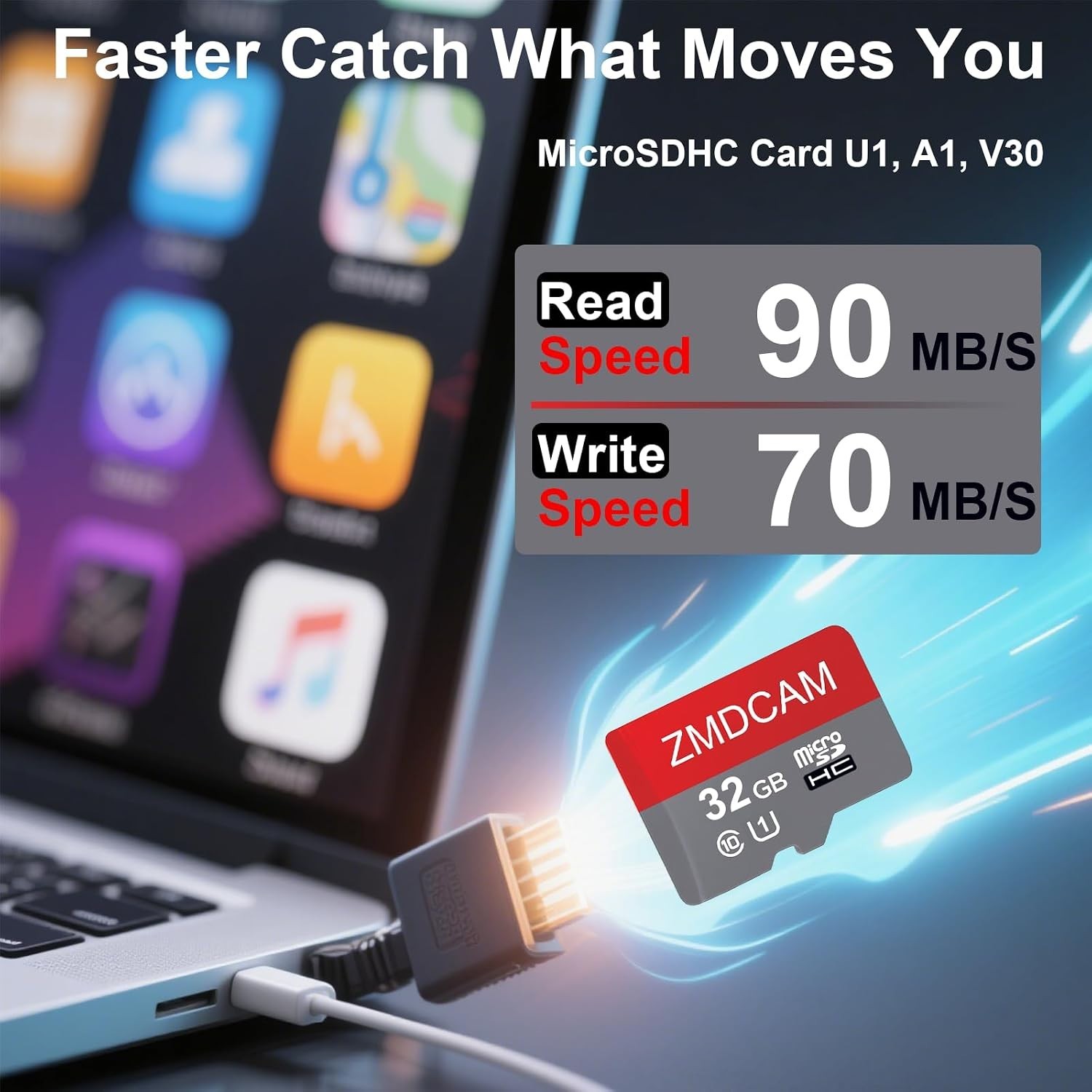 32GB Micro SD Cards - 2-Pack, Waterproof & High-Speed for Cameras & Consoles