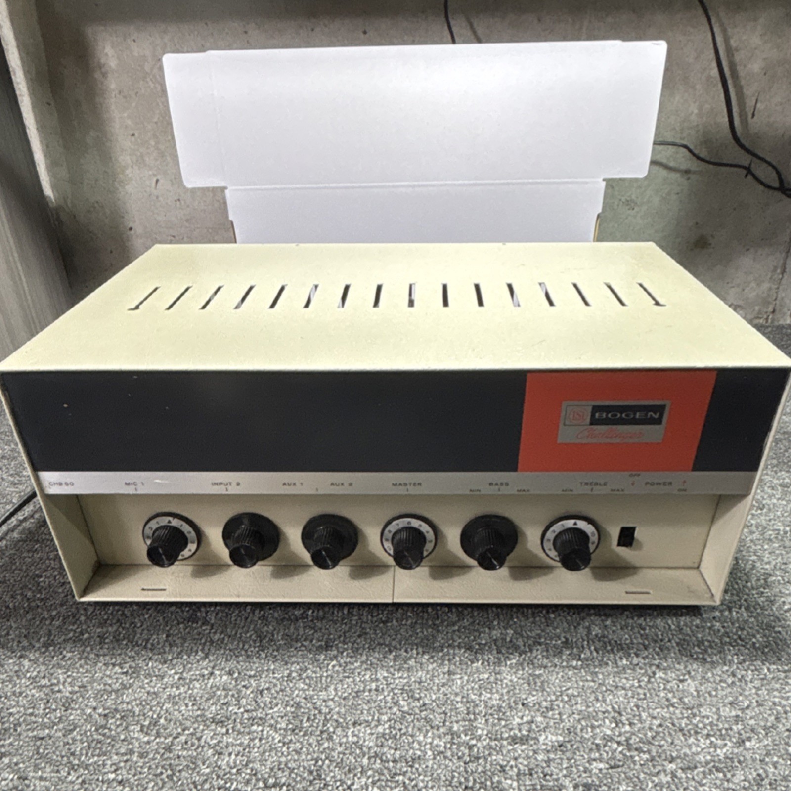 Bogen CHB 50 Tube Amplifier Converted to custom Guitar Amp! 50 watts Tube