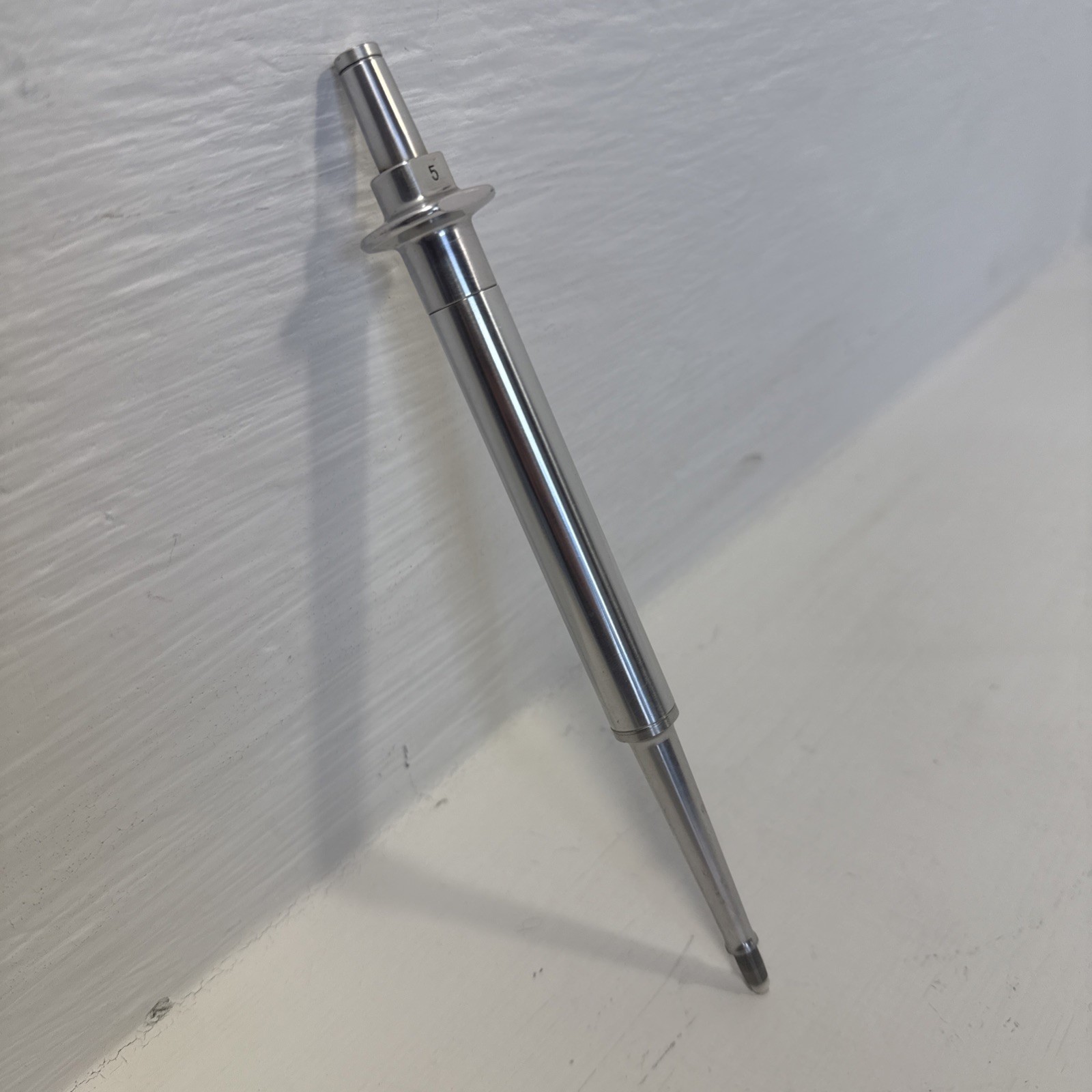 MLA D-Tipper 5uL Pipette Silver Precision: 3.74% Aluminum Stainless (PN: 1141C)