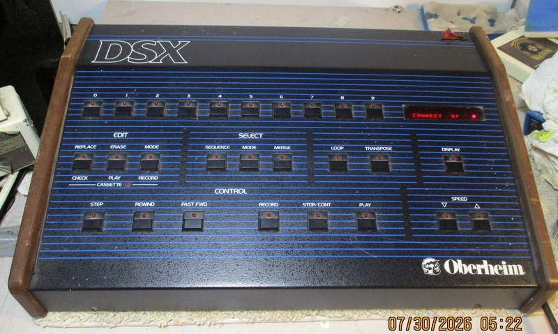Oberheim DSX Digital Polyphonic Sequencer Vintage Rare