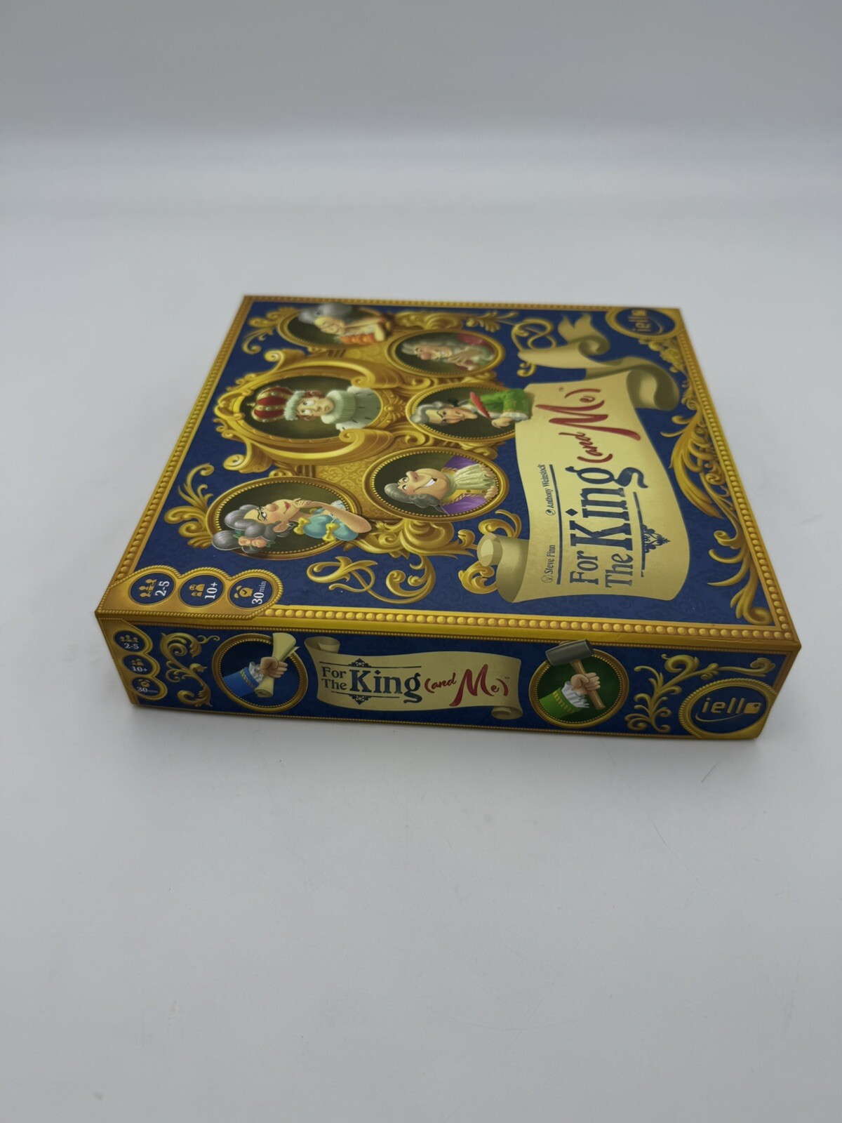For the King (and Me) Card/Board Strategy Game Mint Condition Complete