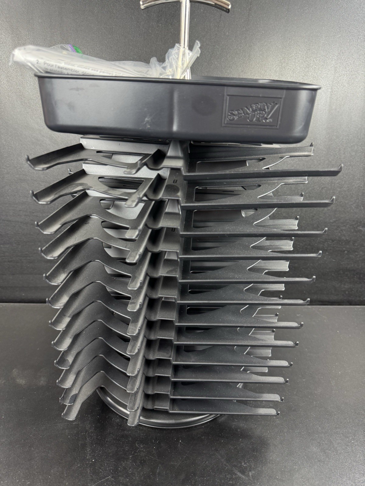 Stampin' Up 48 Slots Ink Pad Color Caddy Holder Storage Carousel Tray Organizer