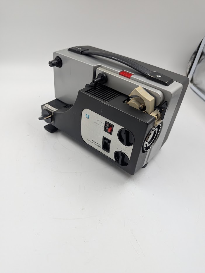 Sankyo Dualux-1000 Film Projector - Tested, Powers On/Of, Has Scratches/Marks