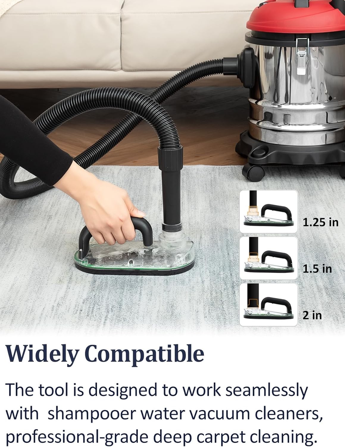 Sub Surface Carpet Extractor Cleaner Stain Remover Tool Attachments for Water