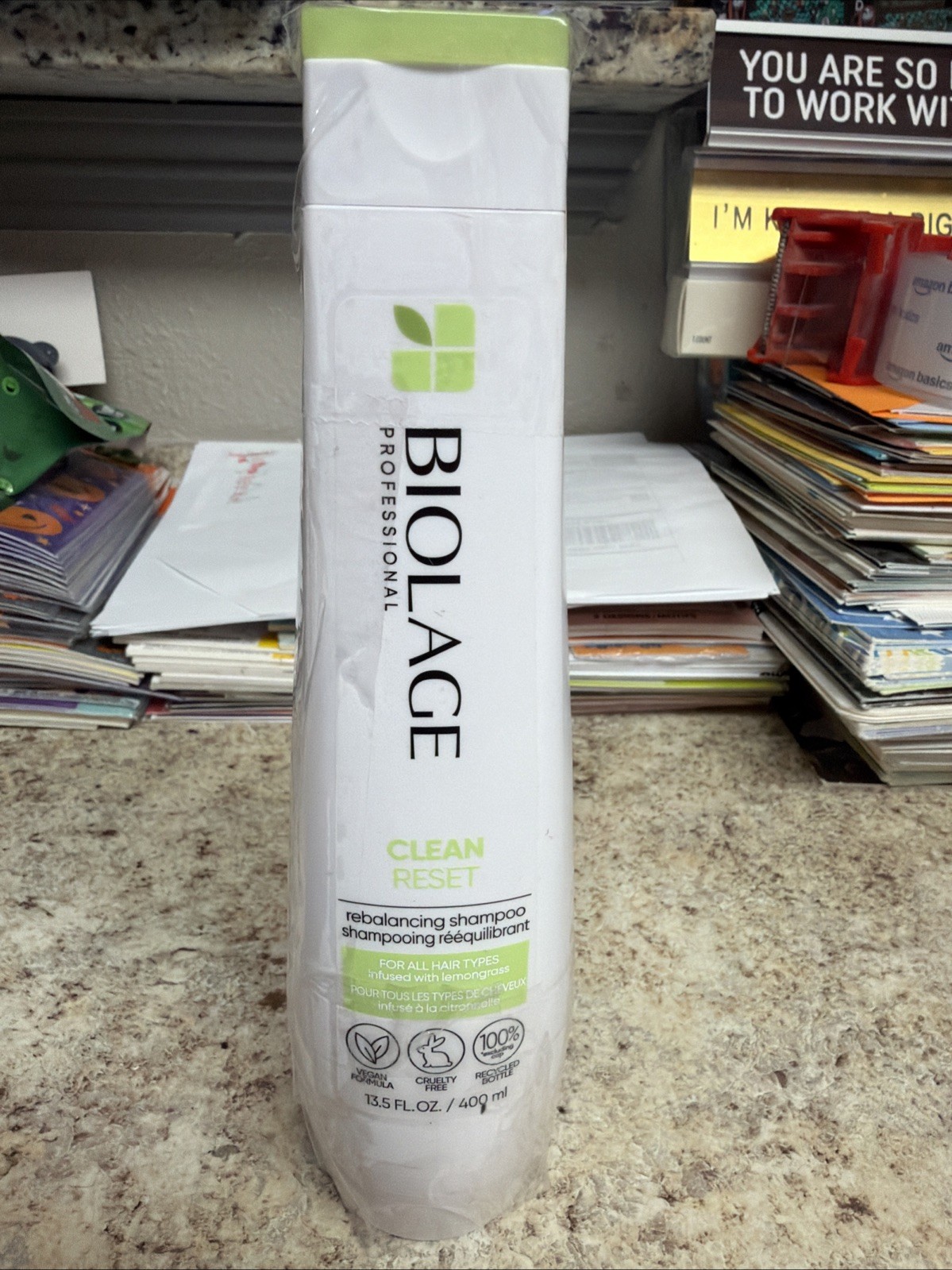 Biolage Clean Reset Shampoo 13.5oz SMALL BUSINESS CAT LADY🐈‍⬛🍉🐈🥥