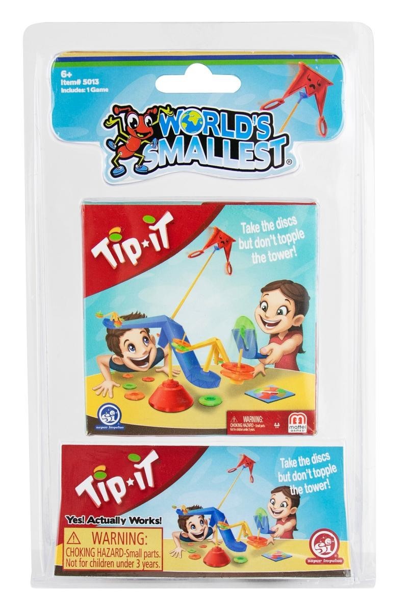 World’s Smallest Tip It Game