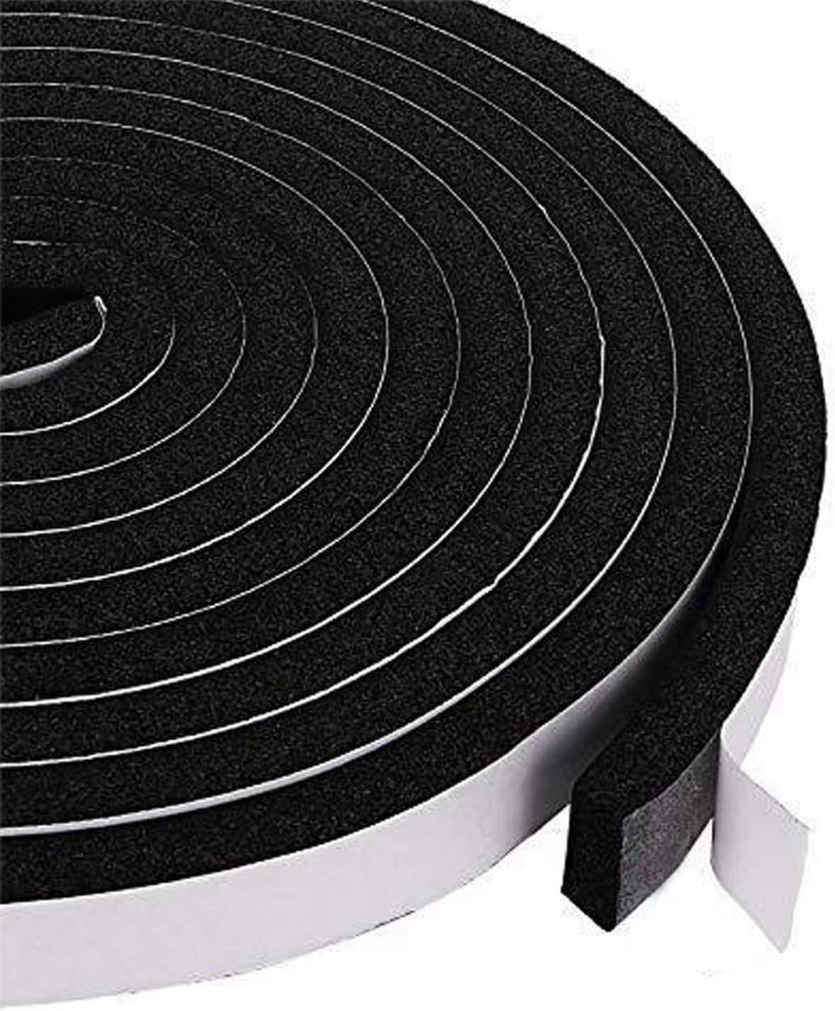 Foam Insulation Tape Self Adhesive,Weather Stripping for Doors and Windows,Slidi