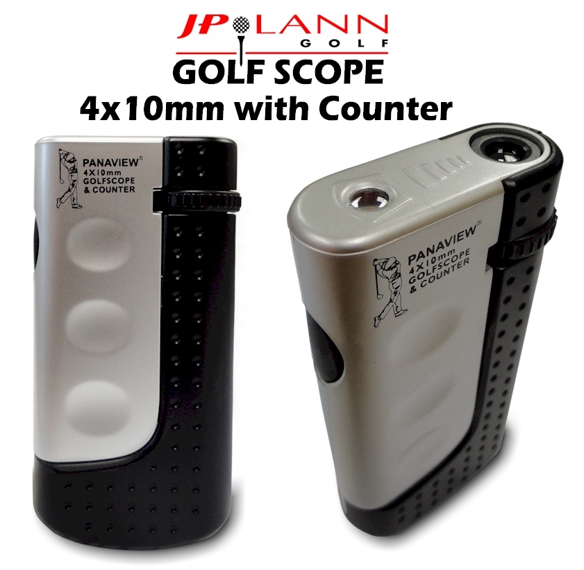 Panaview Golf Scope with Score Counter by JP Lann (4x Magnification)