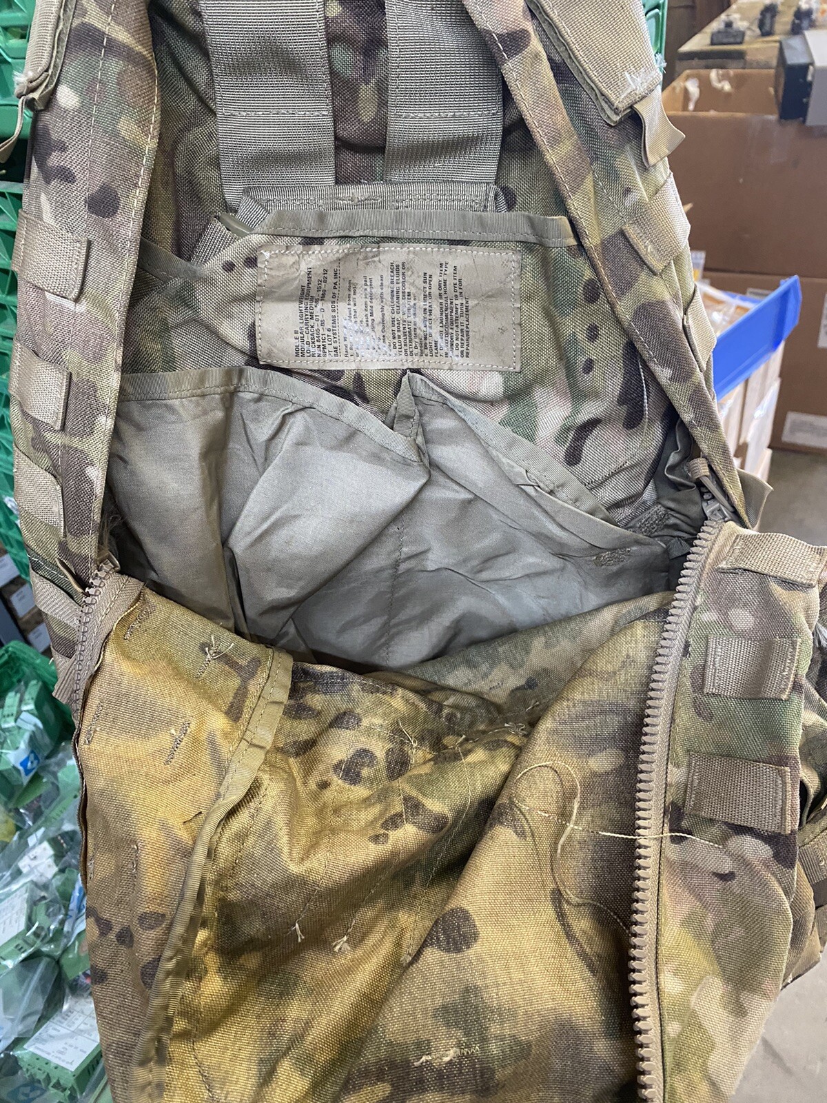 Ocp Scorpion Medium Molle II Backpack 3 Days Assault Pack 8465-01-585-1512