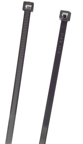 Grote 85-6021 Standard Tie, Black, 11 3/4", 50 Lb (25 Pack)