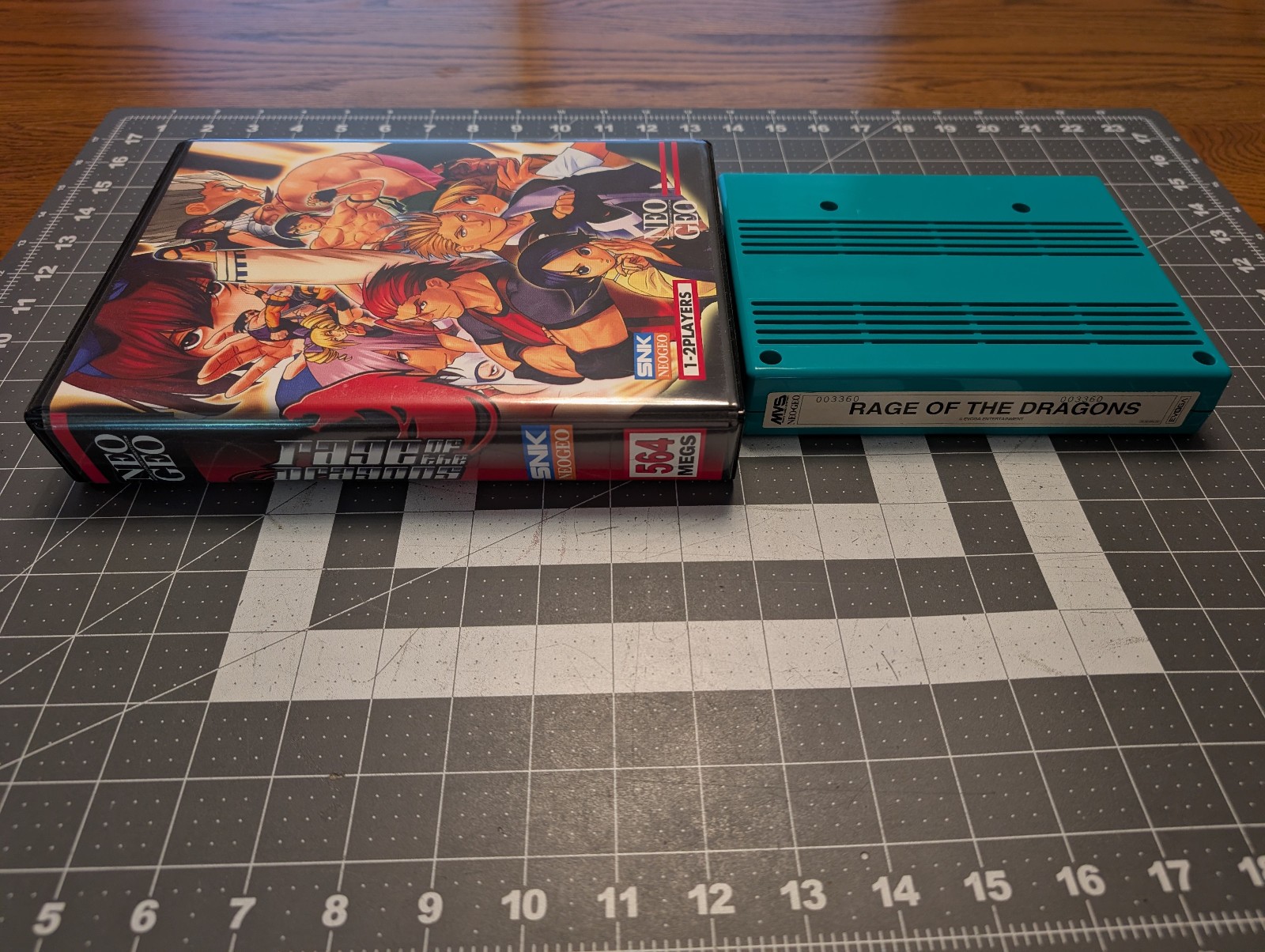 Authentic Neo Geo MVS Rage of the Dragons with Shock Box - Tested