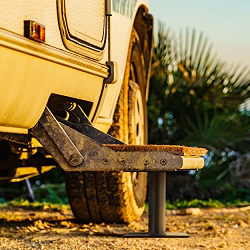 RV Step Stabilizer - 4-8in Adjustable Height Step Tool with 1000lb Load