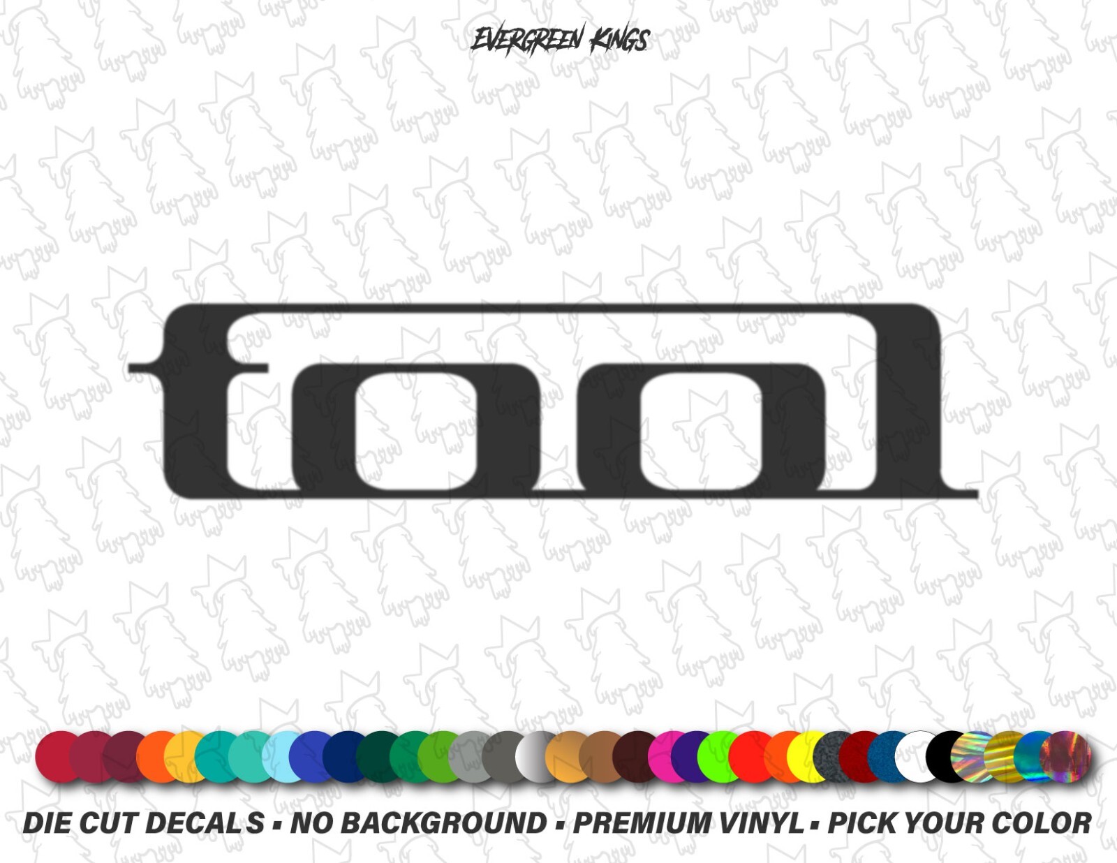 Tool Band Heavy Metal Music Vinyl Die Cut Car Logo Decal Sticker - US SELLER