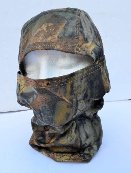 3 PACK - Camouflage Men's Balaclava - UV, Wind Protection REAL WOODLAND CAMO